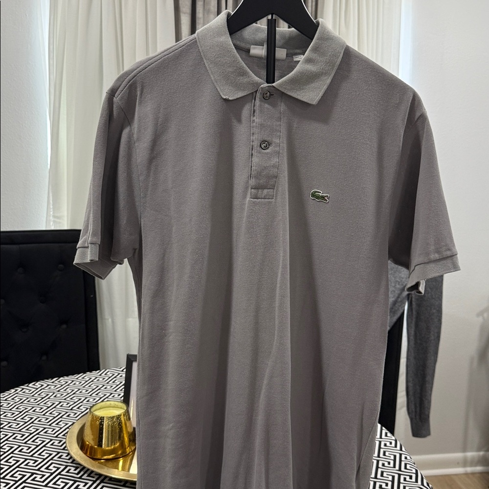 Lacoste Classic Gray Polo Shirt